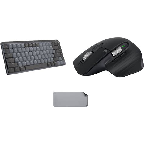 Logitech Wireless MX Mechanical Mini Keyboard & MX Master 3S