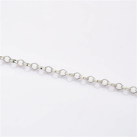 Jewelove™ Bangles & Bracelets Platinum Bracelet with Square Links JL ...
