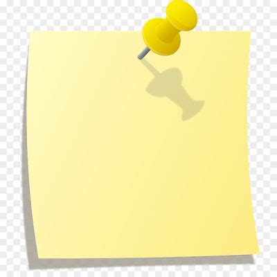 Sticky Notes PNG Clipart Background - Pngsource