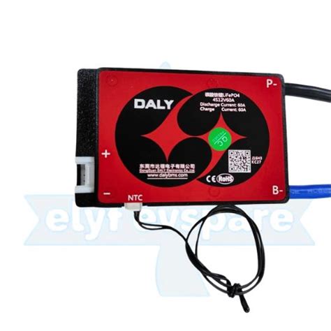 EvWorx LFP 4S 60A SAME PORT W/P DALY BMS (33b4) - Product Details