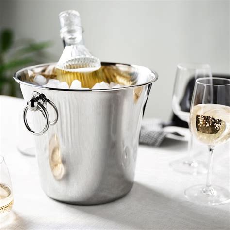 SOLDRÄNKT wine cooler, stainless steel, 20 cm (8") - IKEA