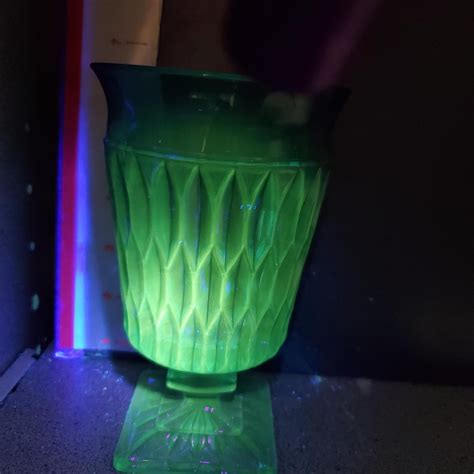 What exactly is blue uranium glass? Would there be a different element ...