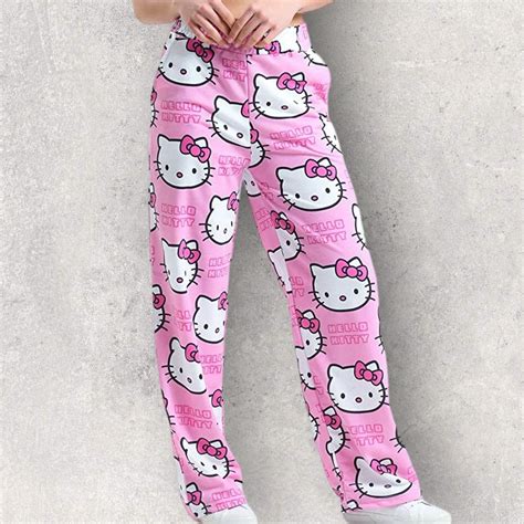 Hello Kitty Pajama Pants, Hello Kitty Sleepwear sold by Gioele Bertin ...