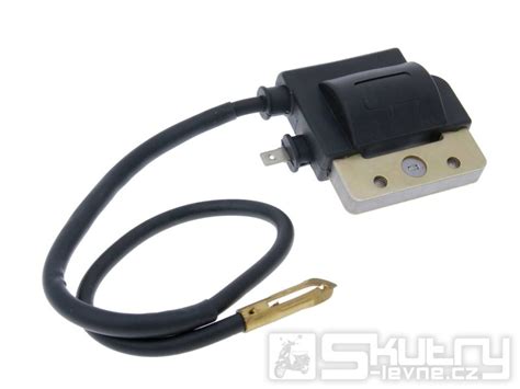 Bobina Accensione Esterna AT - Ricambio Per Piaggio Bravo, Ciao, Vespa 50, Vespa PX 125/150, Ape 50 Fino Al 1985