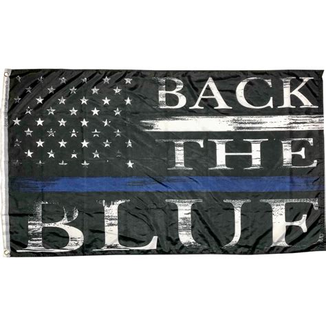 Back The Blue Flag