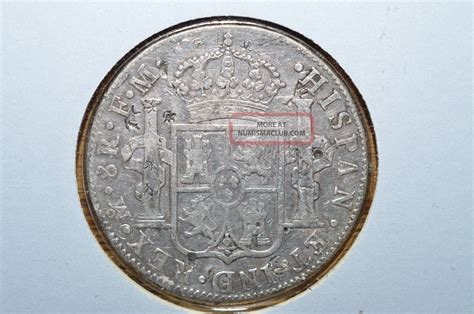 1789 Spanish Milled Dollar - Piece Of 8 - America ' S First Silver Dollar