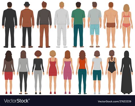 People Vector Back View 的图像结果