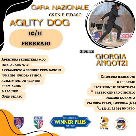 SET Online CSEN-Cinofilia: BH - AGILITY DOG CSEN- A.S.D. DIAMOCI LA ...