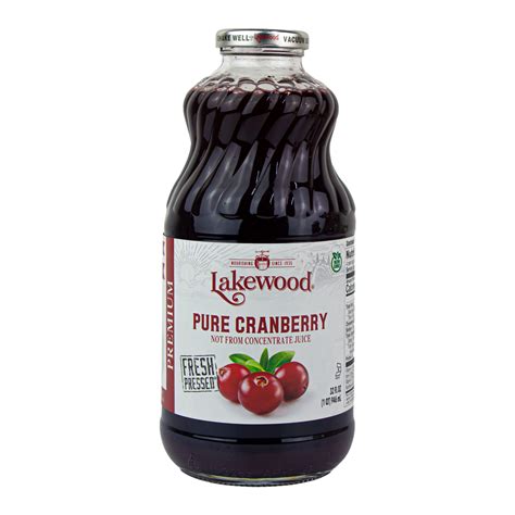 Lakewood Pure Cranberry Juice 32 oz (In Store Pick-Up Only ...