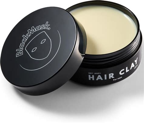 Amazon.com: BlackMask Hair Clay for Men (3.52 oz) Matte Finish with ...