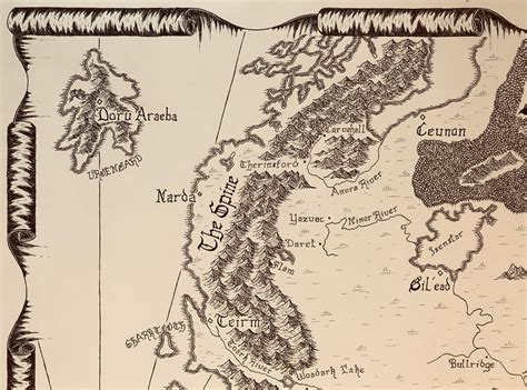Alagaësia | Inheritance Cycle (Eragon) | Hand-drawn map. : r/MapPorn