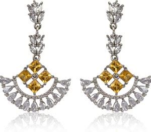 American Diamond Earrings - Buy American Diamond Earrings online at ...
