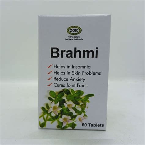 BRAHMI TABLETS Zoic Pharmaceuticals