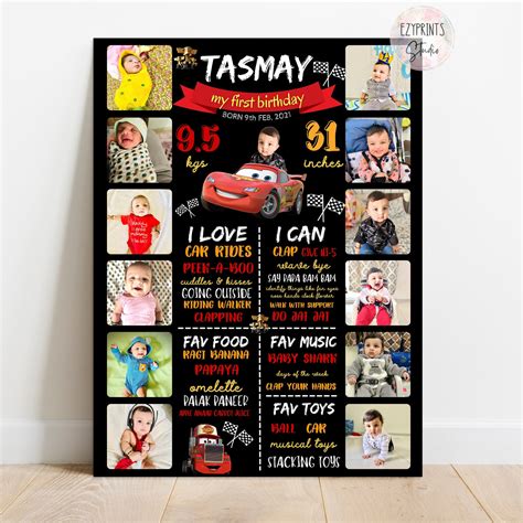 Cars McQueen Theme Backdrop – Ezyprints Studio