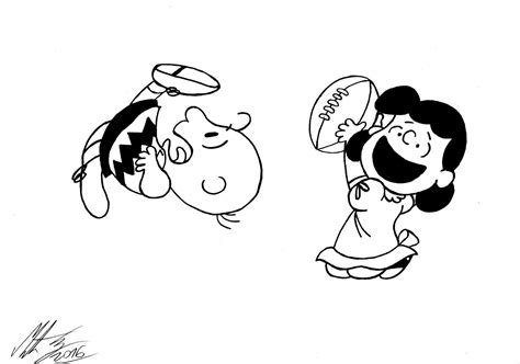 Charlie Brown Kicking Football