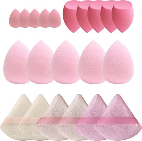 Amazon.com : GFOUNS 21 pcs Beauty blender Makeup Sponge Bulk:Blender ...