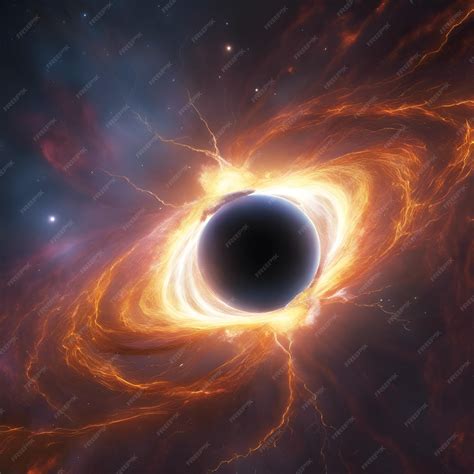 Premium AI Image | Illustrate the concept of a white hole a theoretical ...
