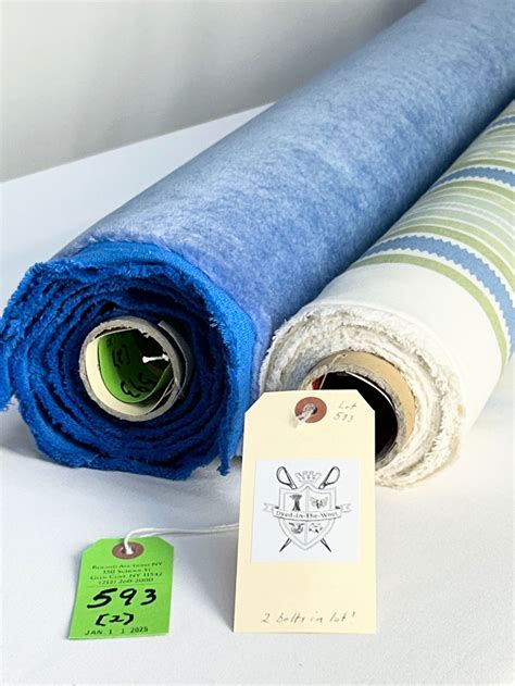 Bennison Print And Rogers & Goffigon Mohair Fabric Auction