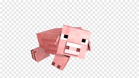 Minecraft pig, Minecraft Pig Lying Down, games, minecraft png | PNGEgg