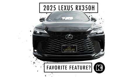 The 360-Degree Camera in the 2025 Lexus RX 350h | Kendall Lexus of Eugene