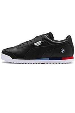 Buy Puma Men BMW MMS Roma Black Leather Sneakers-7.5 UK (41 EU) (8.5 US ...