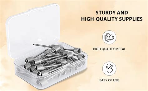 Buy Optifit® 30pcs Football Pin with Box, Stainless Steel Football Pump ...