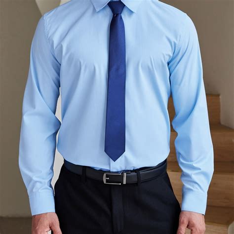 Temu｜Men's White Business Shirt Daily Commute, Approximate Wear ...