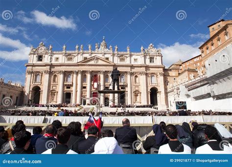 Pope Francis Inauguration Ceremony Editorial Photography - Image of ...