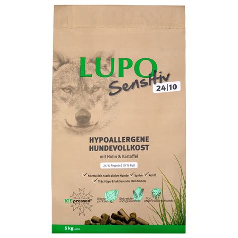 LUPO Sensitiv 24/10 - Hundetrockenfutter für empfindliche Mägen 5 kg