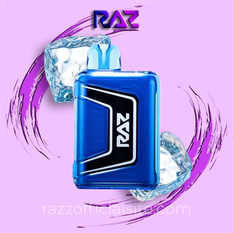 Raz Clear Sapphire Flavor Vape | RAZ DC25000