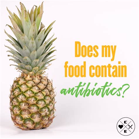 Does my food contain antibiotics?