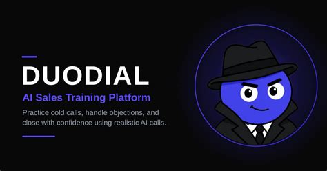 DUODIAL | AI Sales Practice & Cold Call Simulator