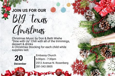 Big Texas Christmas , 2512 Avenue N, Rosenberg, TX, 20 December 2023 ...