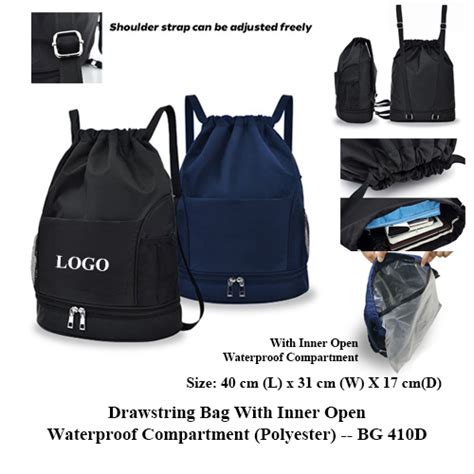 Image result for Waterproof Drawstring Bag