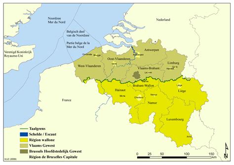 Belgium Map Neighboring Countries
