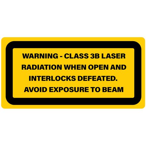 Laser Warning Labels: Requirements and What You Need to Know for ...