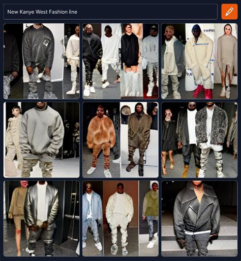 New Kanye West Fashion line : r/weirddalle