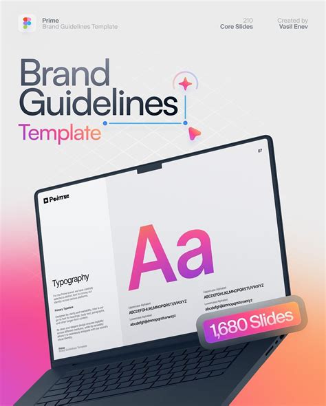 Customizable Brand Guidelines Template for Figma | Corporate identity ...