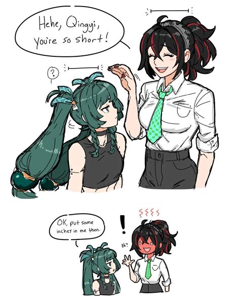 zhu yuan and qingyi (zenless zone zero) drawn by dashingicecream | Danbooru