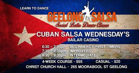 Salsa Dance Classes - Geelong, 265 Moorabool Street, Geelong, VIC ...