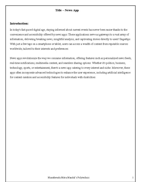 MAD Microproject - Introduction: In today's fast-paced digital age ...