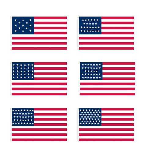US Flag Evolution Explained 的图像结果