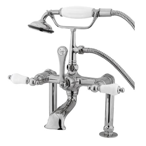 Deck-Mount Clawfoot Tub Faucets | Kingston Brass