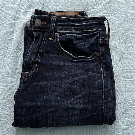 American eagle dark wash jeans men’s 28/28 - Depop