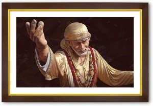 Sai Baba Wall Poster PWLVJYRELIGIOUSKYWRDPOS2533 Paper Print ...
