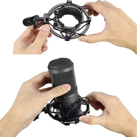 Buy Miwayer Universal Microphone Shock Mount,Most Advanced Cobweb Anti ...