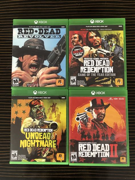 Complete Red Dead Redemption Xbox Collection : r/xboxone