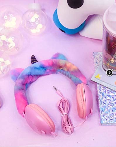 My Party Suppliers Unicorn Kids Headphones for Girls Children Teens ...
