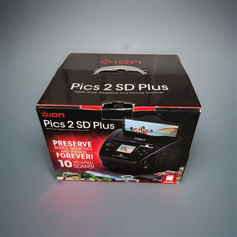 Used ION Pics 2 SD Plus Preserve Slide Negative & Picture Scanner ...