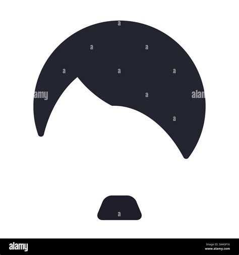 Adolf Hitler hairstyle and moustache. Characteristic attributes of the ...